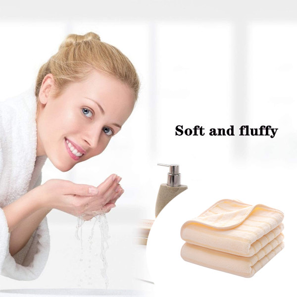 Handdukar för badrum  Mjuka, mycket absorberande handdukar, storlek 35*75cm (3-pack)