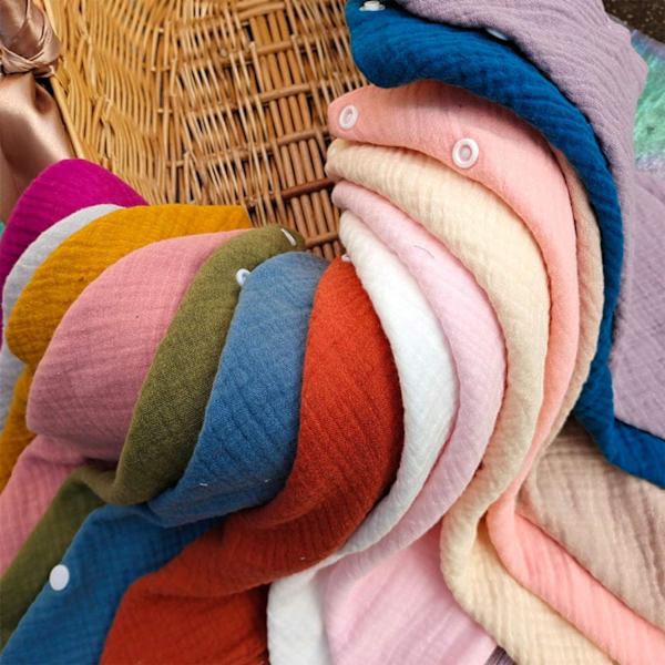 8-pack muslin bandana haklappar, ekologiska haklappar för neutrala pojkar och flickor, unisex baby haklappar mjuka och absorberande för nyfödda 0-36 månader