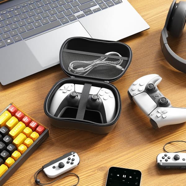 Universal Game Controller Etui - Rejsetårn - Hårdt Bæreetui (Sort)
