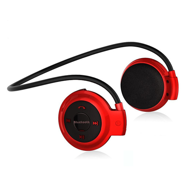 MP3-spelare Bluetooth-hörlurar, Trådlösa Sportheadset MP3-spelare med FM-radio, Stereo-hörlurar TF-kort MP3 Max till 32 GB black black