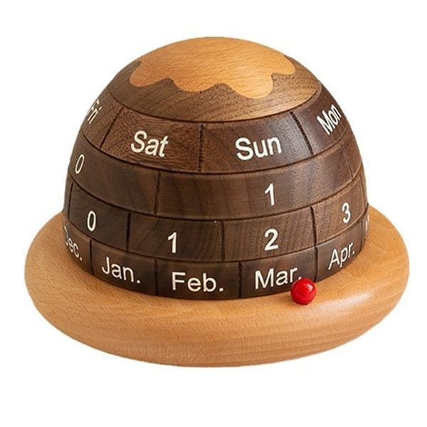 Træbordkalender, evighedsbordkalender