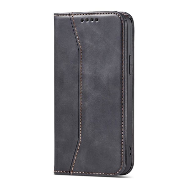 iPhone 13 Pro Plånboksfodral Magnet Fancy - Svart