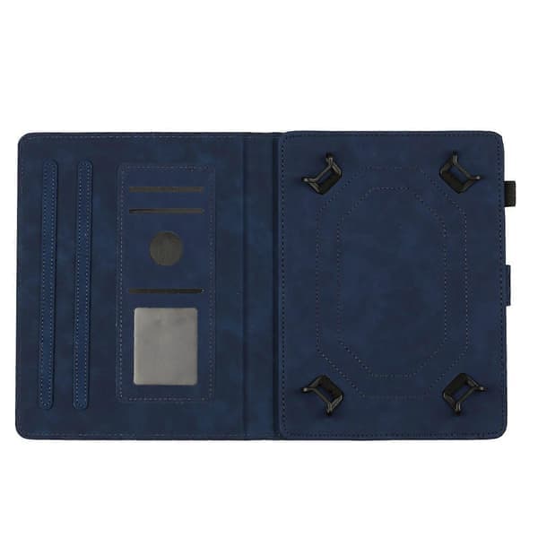 Universal 8-tommer tablet-etui med honeycomb-læder og kortplads