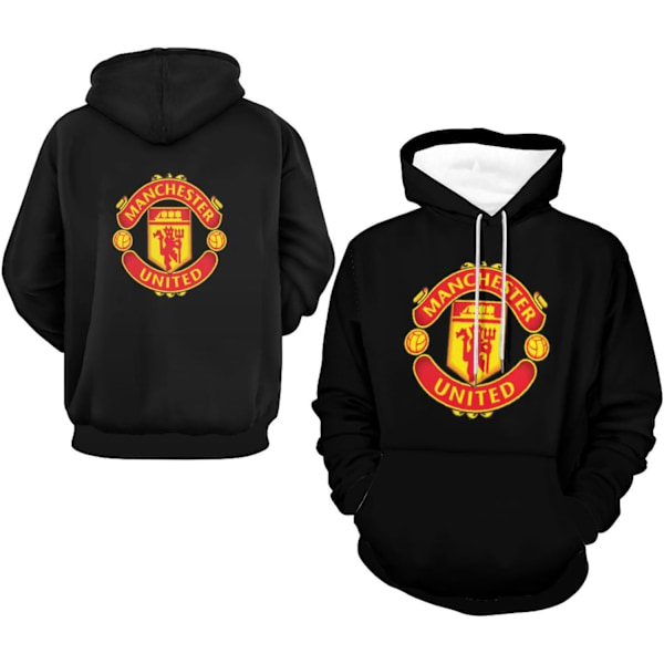 Manchester United hoodie lös skjorta unisex XL XL