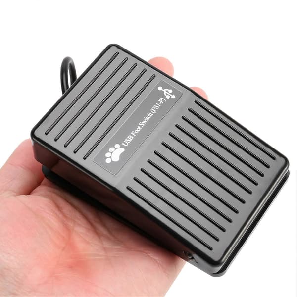 USB-fotpedalbryter Kontroll Tastaturhandling for PC-dataspill Ny PC-sensor Fotbryter USB HID