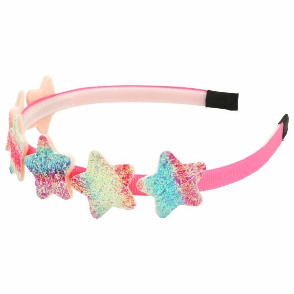 8 st Glitter Hårband Flickor Småbarn Hårband Regnbåge Hårband Söt Hårband Barn Hårband för Barn