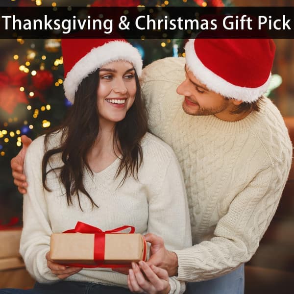 Thanksgiving and Christmas Gift Recommendations for Moms and Girlfriends: Automatic Curling Iron with Rotating Curler and 4 Temperature Settings.