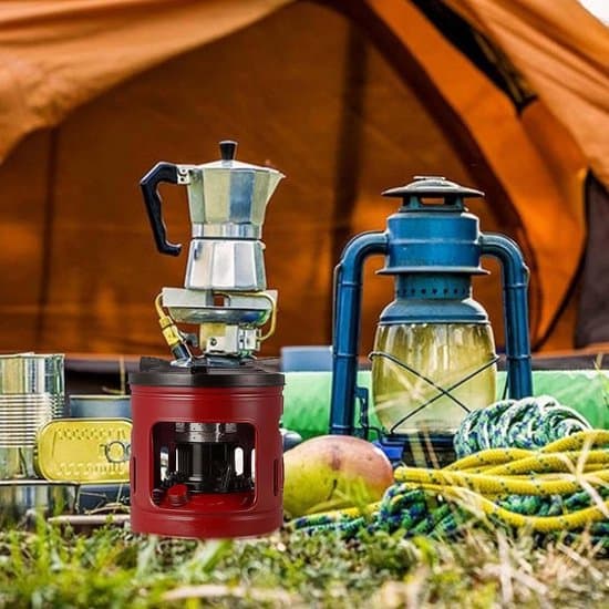 Bærbar petroleumsovn til indendørs og udendørs brug - Ideel til camping og picnic