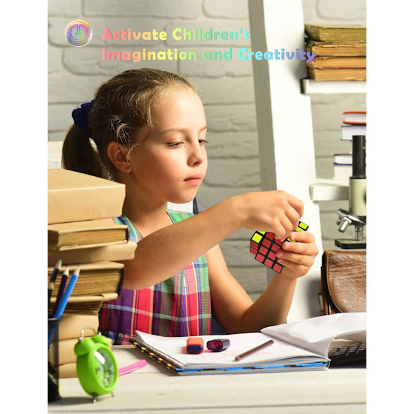 5x5 Speed Cube, 5x5x5 Original Puzzle Cube Super-Durable Sticker med levande färger (5x5x5) 5x5x5 3x3x3 5x5x5 3x3x3