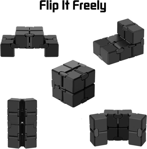 One-Button Rubik's Cube - Relaxation Toy, suitable for adults and children, office toy