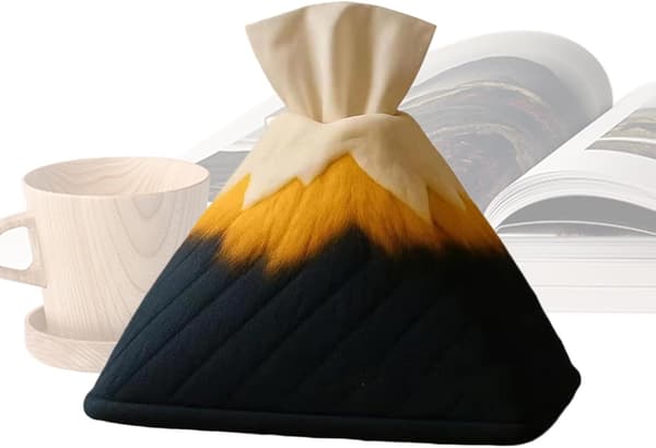 Tissue Box - 3D Mountain Design Creative Napkin Holder Stylish Nightstand Accessory Sturdy Decorative Case Home Decor