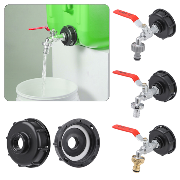 IBC-adapter slangkoppling 3-LEGERING 3-Alloy 3-Alloy