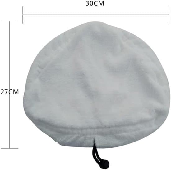 4 x Ångmoppdynor -28 x 21 cm-Ersättningsdynor för ångborste- Tvättbara, hållbara ersättningsdukar-För diverse ångmoppar med triangulära huvuden