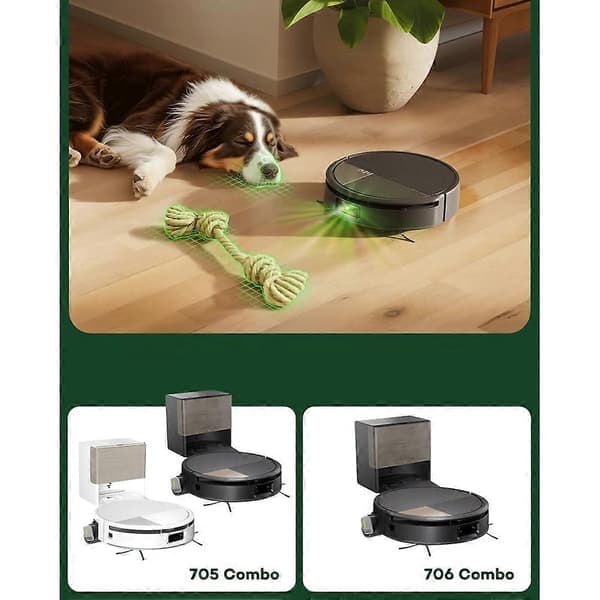 Mopperulle til IRobot Roomba Max 705 Combo/Max 706 Combo Robotstøvsuger Vaskbar Mikrofiber Mopperulle 2 stk.