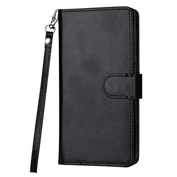 Samsung Galaxy S23 Plus - Twoface2 Smart Fodral med magnetskal 2 in 1 Svart Svart