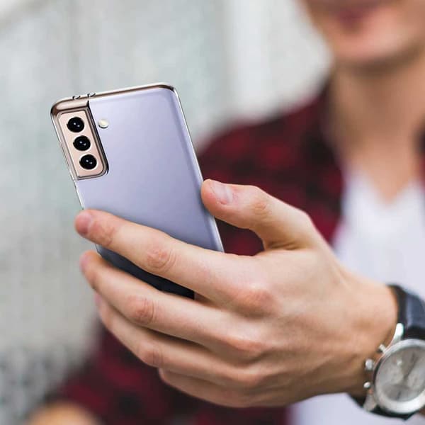 Galaxy S22 -kuori, läpinäkyvä, ohut transparent