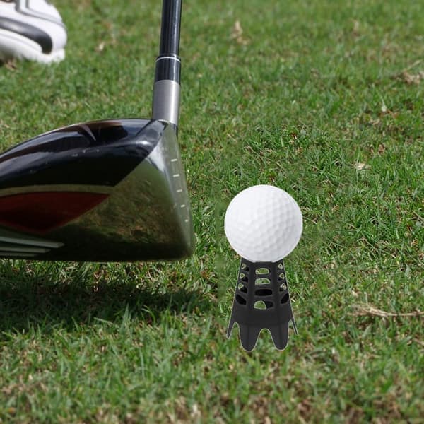 Golf-tees i plast, golfsimulator-tees til hjemmet, udendørs indendørs golf-tees simulator træning, golfmåtte-tees til vintergræs og driving range