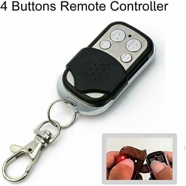 Universal Remote Control [2 Pieces], 433 MHz Universal Door Remote Control for Automatic Garage Doors