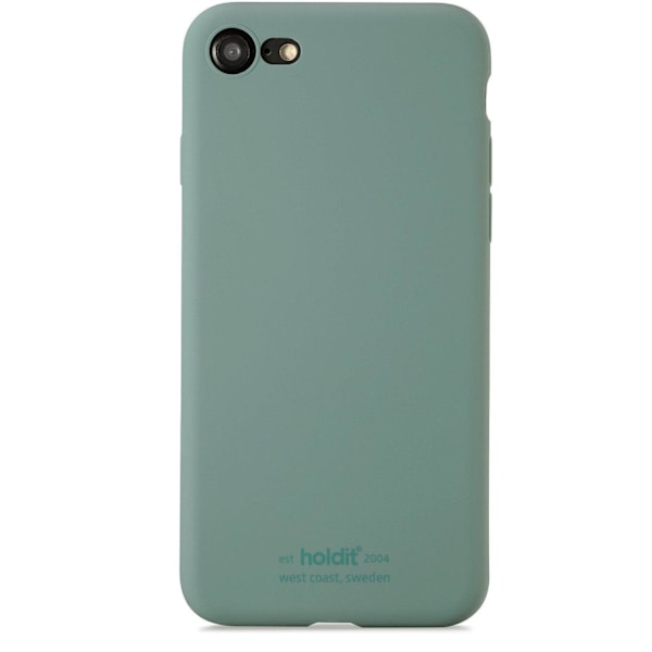iPhone 7/8/SE (2020/2022) - holdit Mobilskal Silikon - Moss Green Moss Green