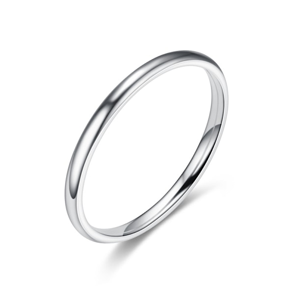 Rostfritt stål ring 2mm 16 16