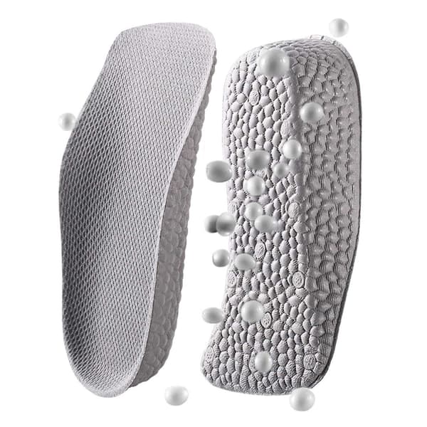 Bekväm Bli Längre Sula Boost - Skoinlägg för Ökad Längd 1,5cm vit white