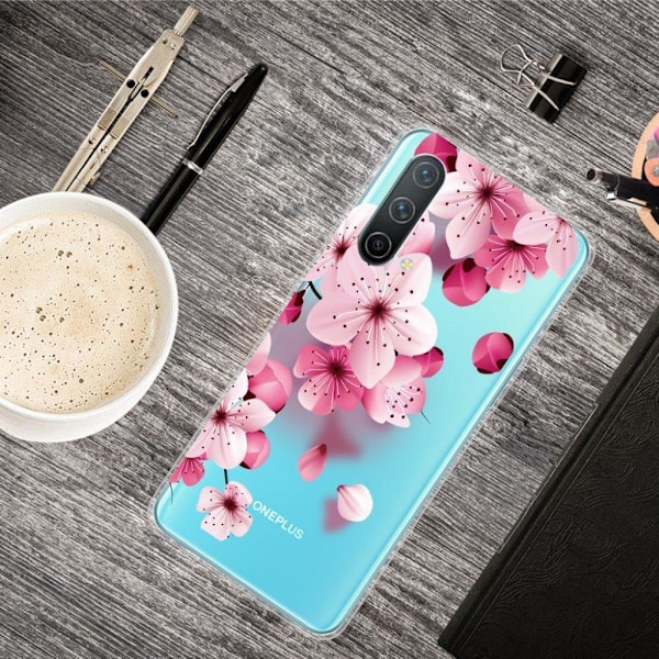 Deco OnePlus Nord CE 5G skal - Persikoblomma Rosa