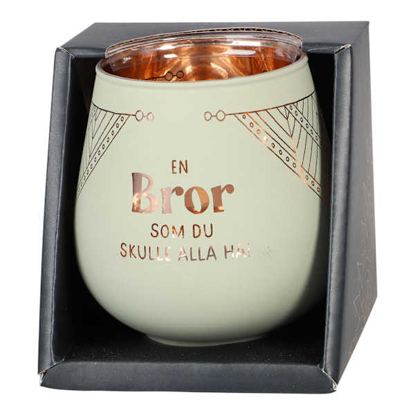 Ljuslykta i spegelglas, Bror