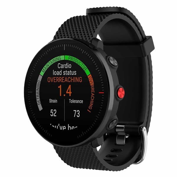 Polar Vantage M (22mm) Armband Silikon Svart