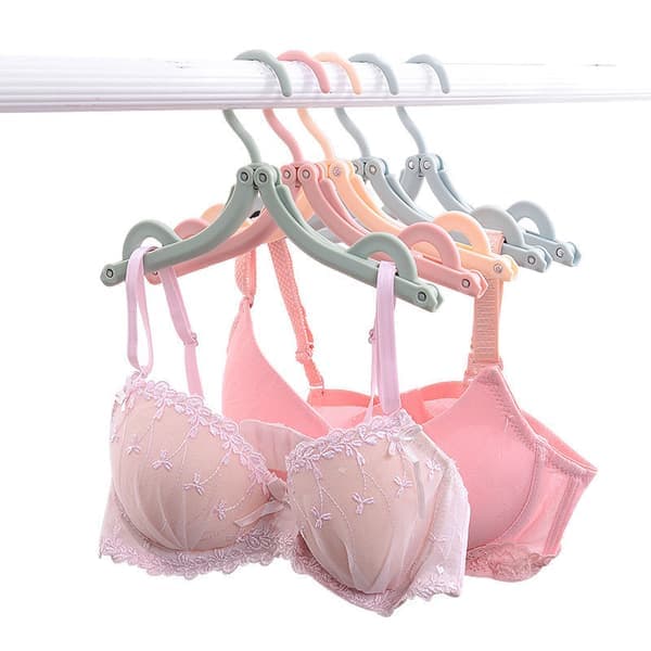 Resefällbar galge Hushåll Multifunktionell Bärbar Galge (Blå Rosa Grön Beige)