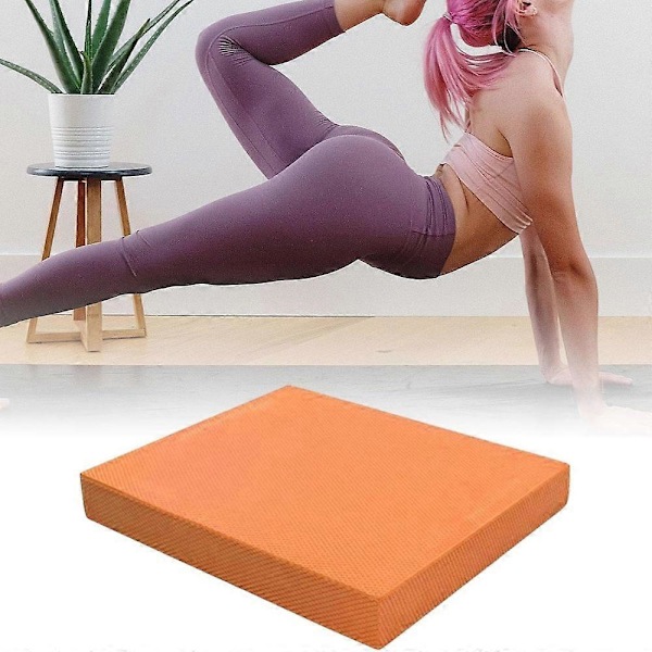 Balansdyna Balansmatta Kudde Bärbar Lätt Halksäker Träningspad Övning Mjuk Kvinnor Balansbräda Yogamatta