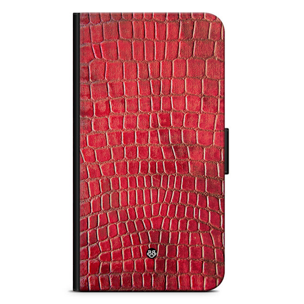 Bjornberry Plånboksfodral iPhone 13 - Red Snake