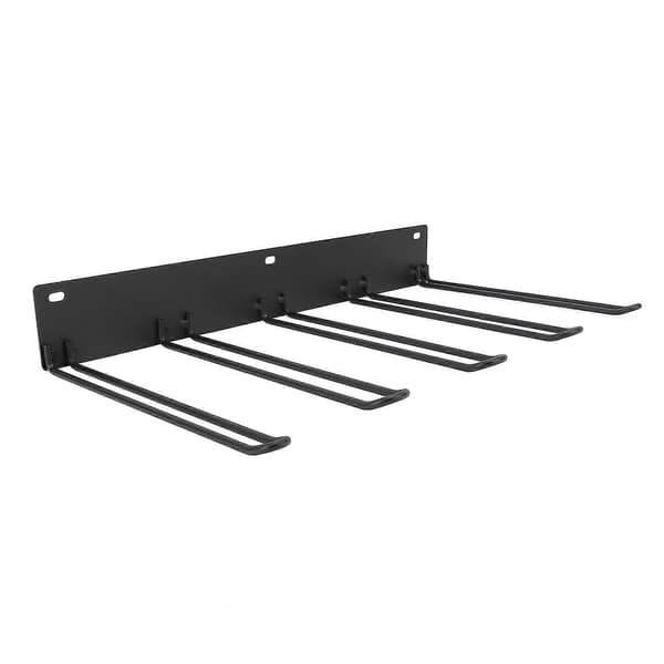 Boot Rack Metal Wall Mounted Metal High Load Capacity Wrinkle Free Rustproof Wader Hanger for Entryways Closets