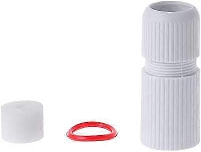 4 sett RJ45 vanntette kontaktdeksler for utendørs IP-kamera Ethernet-kabelbeskyttelse, hvit