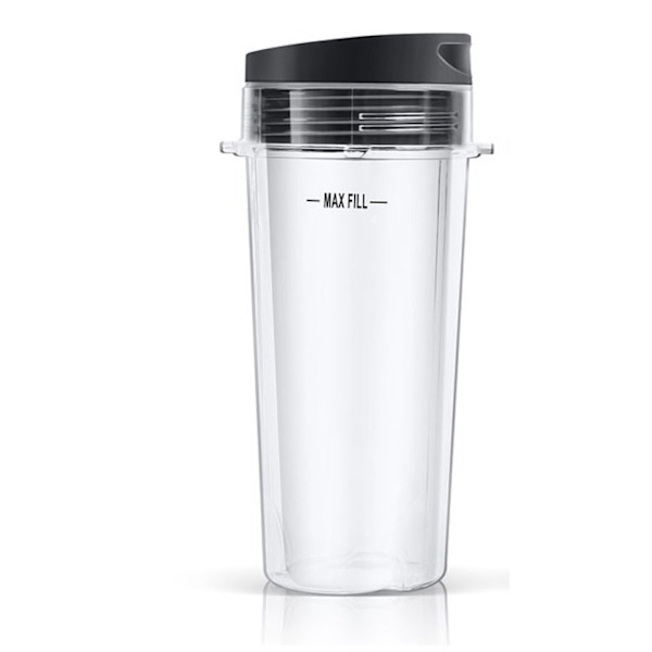 16 oz Stora Höga Muggar + Lock Blender Del Kit för NINJA Tillbehör Byte