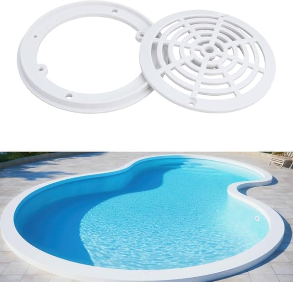 ABS Pool Hovedafløbsdæksel Base med Skruer SP1030 SP-1030 til Swimmingpool
