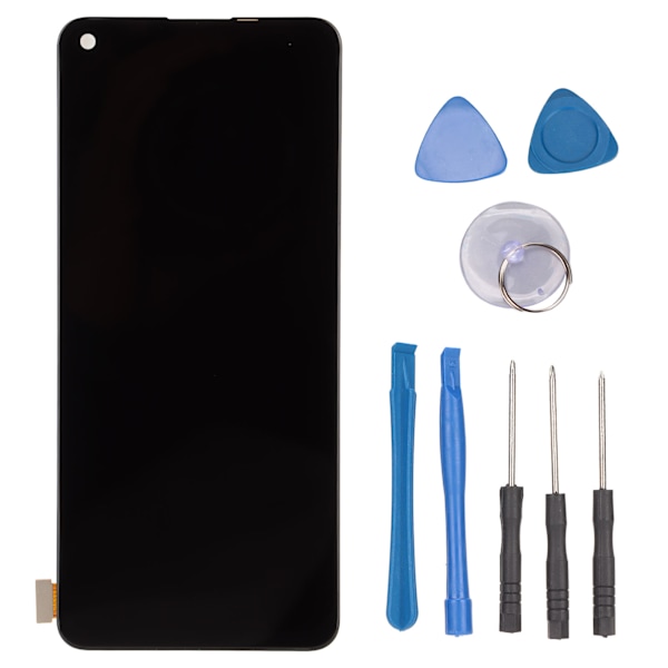 Telefon skärm montering LCD display pekskärm ersättning för OPPO A94 5G mobiltelefon