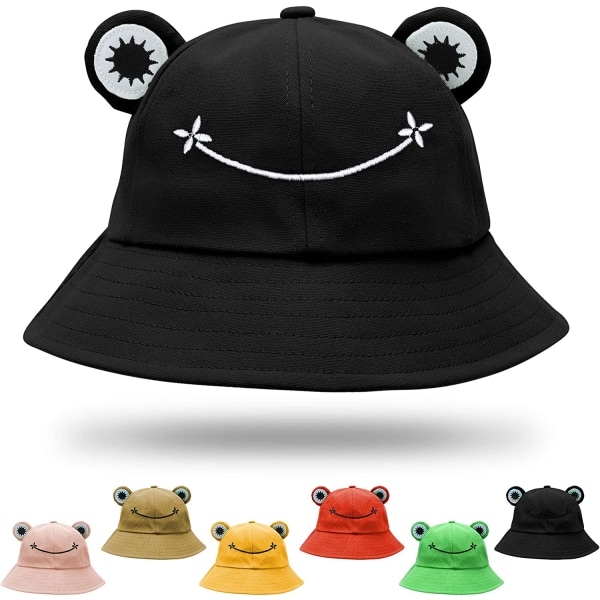 Frog Hat Bucket Sun Hat for Women Frog Bucket Hat Summer