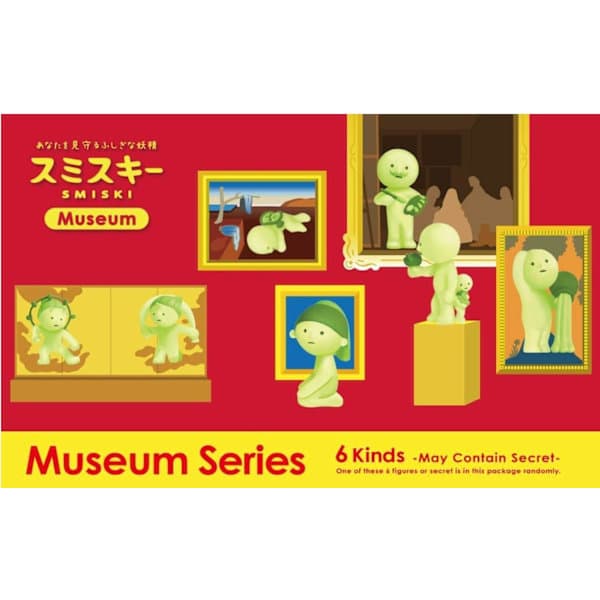 Genuine Smiski Corner Luminous Elf Series Blind Box, Figure Gift, Random Style, 1 pc Museum Museum
