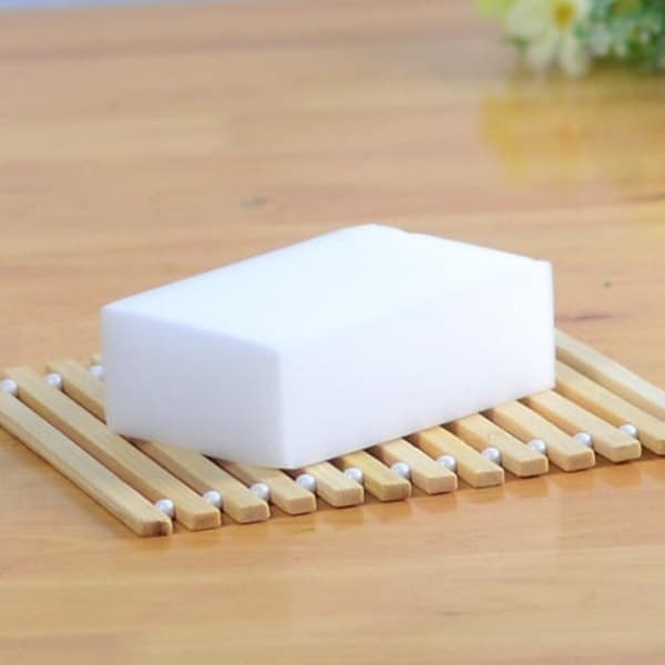 6x Miracle Sponge Nano Sponge - Rengøringssvamp Pletfjernelse Hvid