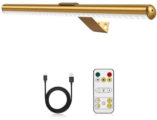 Trådløs oppladbar vegglampe med tavlefjernkontroll