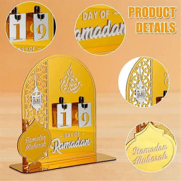 Ramadan Mubarak -kalenterikoriste