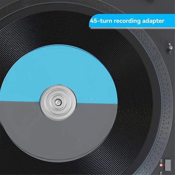 Vinyl Record Weight Stabilizer Disc Balanced Clamp for Turntable LP Player Accessories Silver