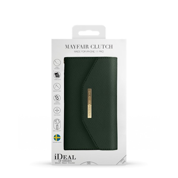 Ideal of Sweden Mayfair Clutch iPhone 11 PRO/ XS / X Black Svart