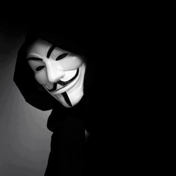 Anonymous Mask Halloween 4-Pack 4-Pack