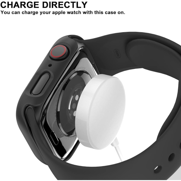 6-pack hårt PC- case för Apple Watch Series 3/2/1 42 ​​mm med härdat 6-Pack 4 42mm 6-Pack 4 42mm