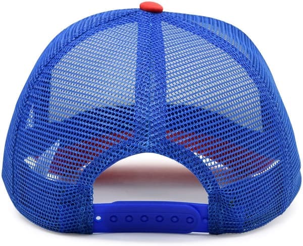 To-tonet Trucker Hat Sommer Mesh Kasket med Justerbar Snapback A A