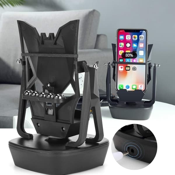 Phone Vibrator Automatic Phone Swing Device Stop Motion Stand Vibrator Mobile Phone Swing Pedometer for WeChat Run Pedometer