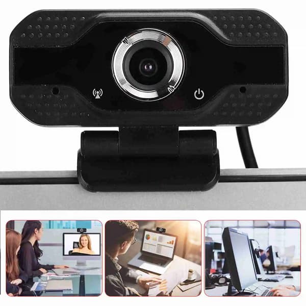 webcam 1080P HD innebygd mikrofon