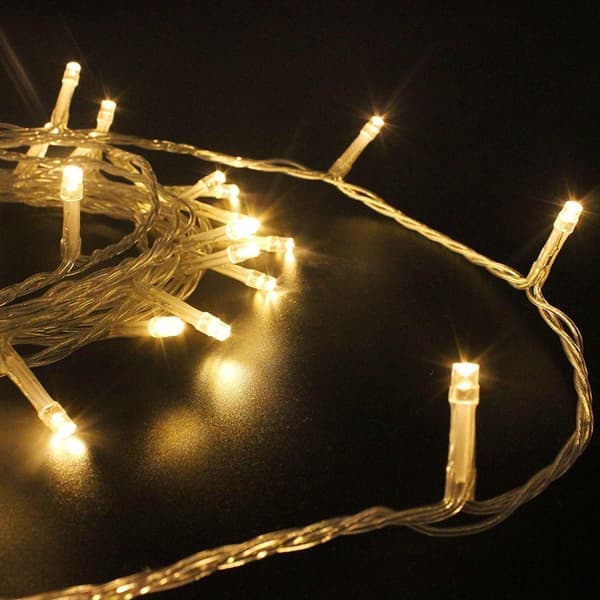 Fairy Lights Outdoor String Lights 600 LED with Memory Modes Controller Extendable Christmas Lighting Decorations for Wedding Christmas Valentine's Day