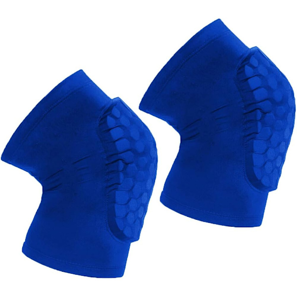 Knäskydd 1 par knäskydd stretchiga knäbandage stöd, L